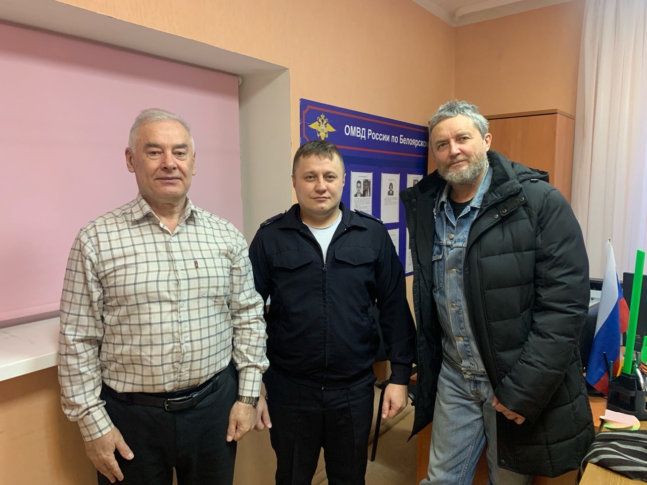 06 декабря 2023 Общественники в Белоярском проверили работу участковых пунктов полиции