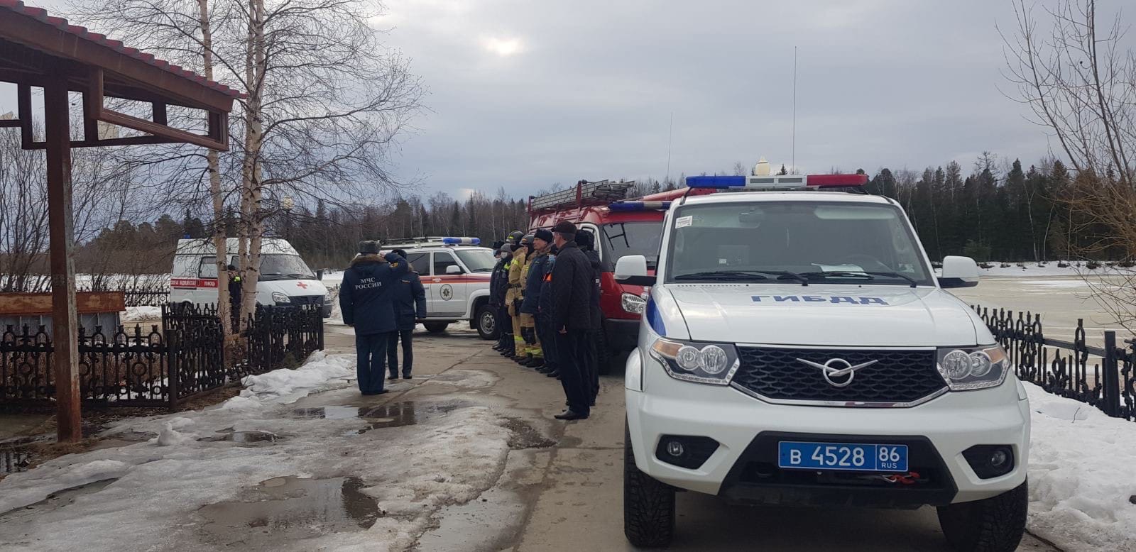Полицейские Белоярского приняли участие в учениях "Тонкий лед"