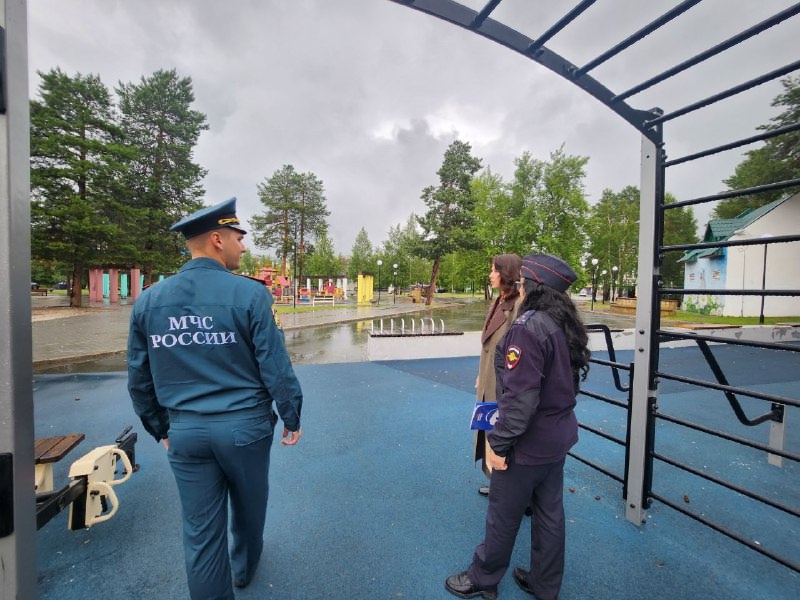 Очередной рейд рабочей группы мониторинга безопасности состоялся в Белоярском